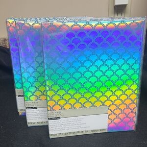 Recollections Holographic Photo Album with Rainbow Design